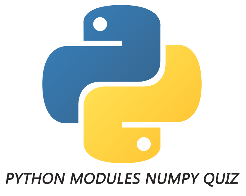 Python Modules NumPy quiz