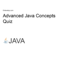 advanced javajconceptsjquiz