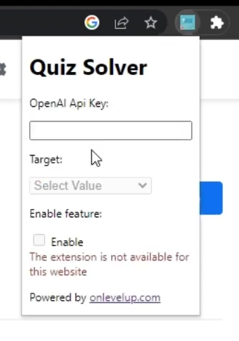 Quiz Solver with Chat GPT